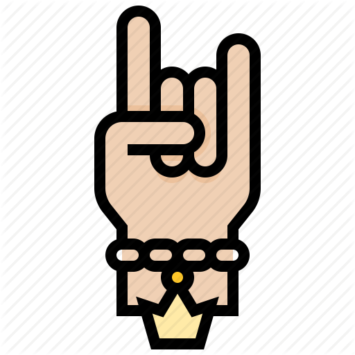 512x512 Finger, Gestures, Hand, Hiphop, Rock Icon