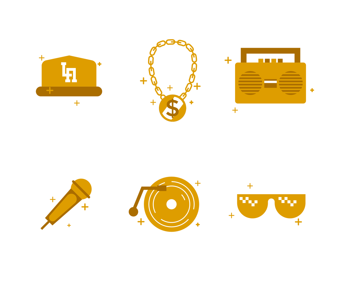 1136x936 Free Gold Hip Hop Icon Vector Vector Art Graphics