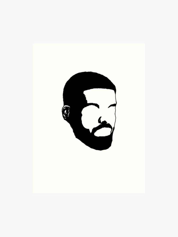 Hip Hop Icon Drizzy Art Print 750x1000 Hip Hop Icon Drizzy Art Print