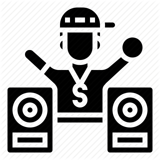 512x512 Boy, Dj, Gangster, Hip, Hop, Rapper, Speaker Icon