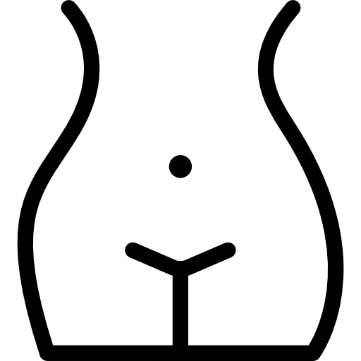 512x512 Female Hips And Waist Icons Free Download