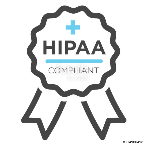 500x500 Hipaa Compliance Icon Graphic Stock Image And Royalty Free Vector