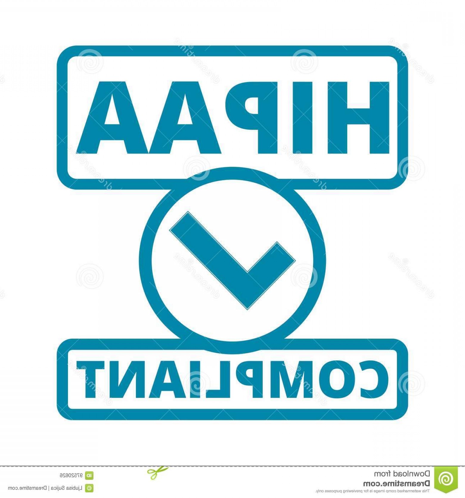 1560x1668 Stock Illustration Hipaa Badge Health Insurance Portability