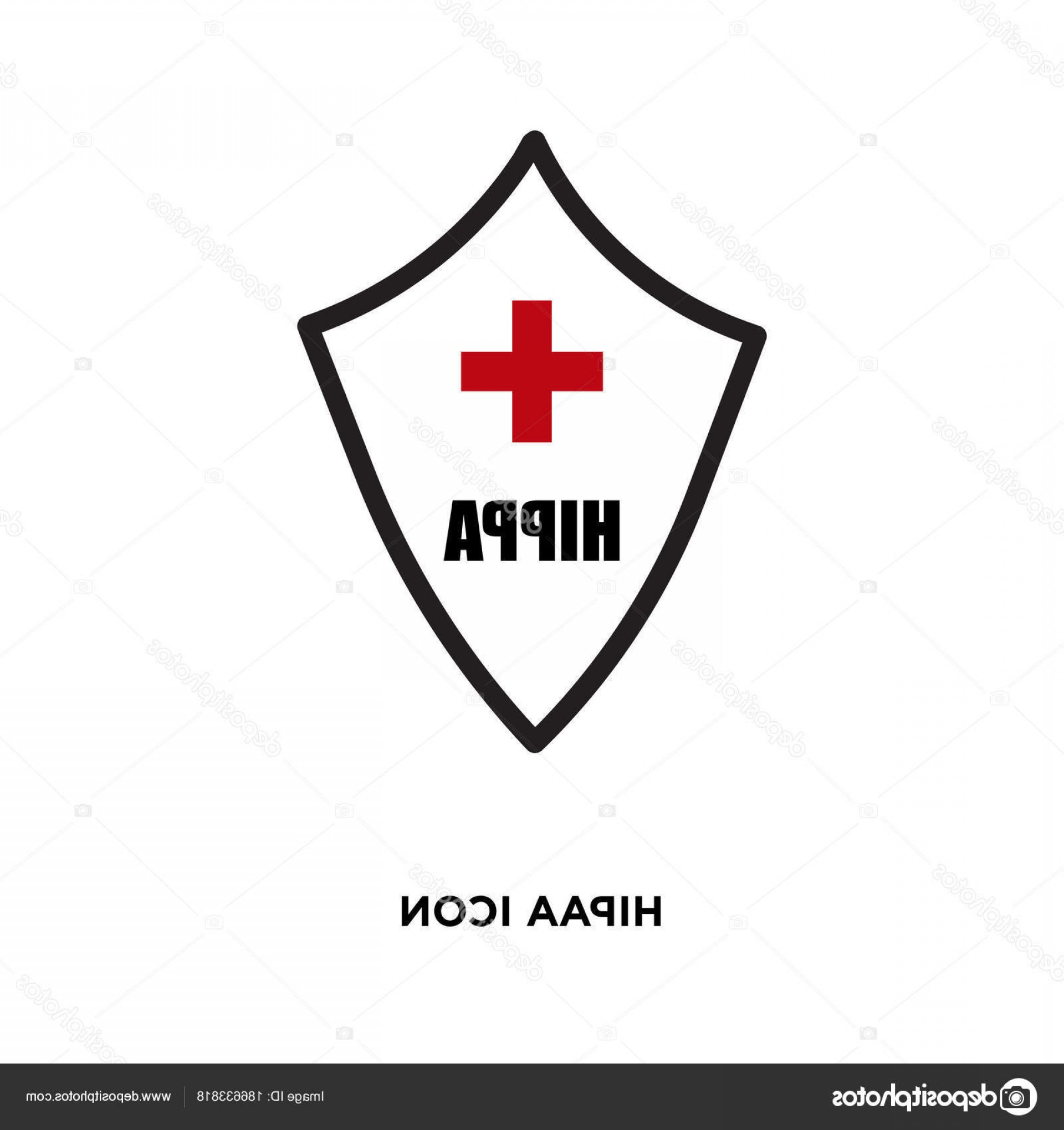 1920x2040 Stock Illustration Hipaa Icon Compliance Symbol With Soidergi