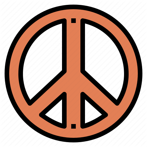 512x512 Hippie, Love, Pacifism, Peace Icon