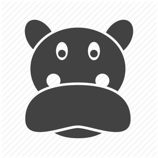 512x512 Africa, Animal, Hippo, Hippopotamus, Hippos, Kenya, Wildlife Icon