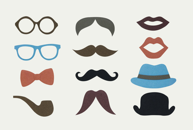 626x423 Men Hipster Icon Collection Free Download
