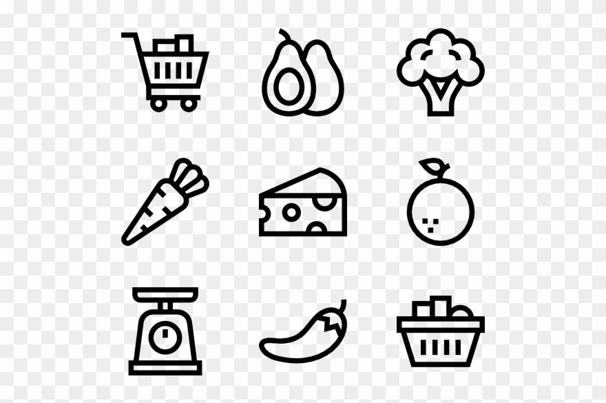880x585 Free Library Grocery Icon Packs Png