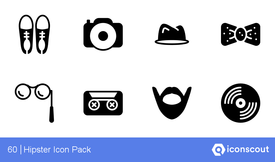 896x528 Download Hipster Icon Pack