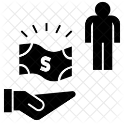 256x256 Hire Icon Of Glyph Style