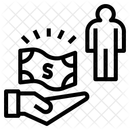 256x256 Hire Employee Icon Of Line Style