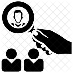 256x256 Hiring Icon Of Glyph Style