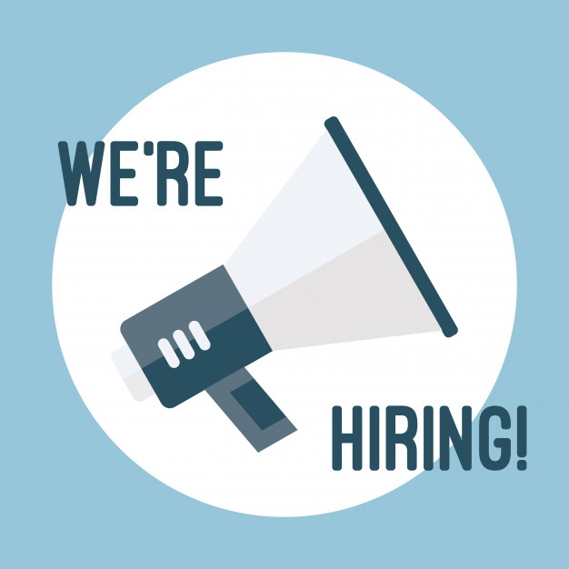 626x626 Megaphone Icon With We're Hiring Speech Vector Premium Download