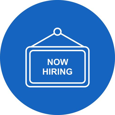 490x490 Vector Hiring Icon