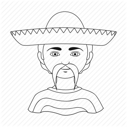 512x512 Hispanic, Human, Man, Mexican, Nationality, People, Race Icon