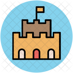 256x256 Historical Icon Of Colored Outline Style