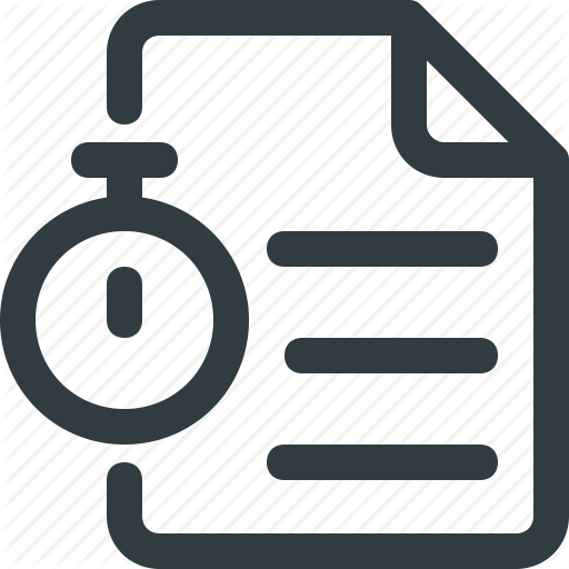 512x512 Doc, Document, File, History, Schedule, Time Icon