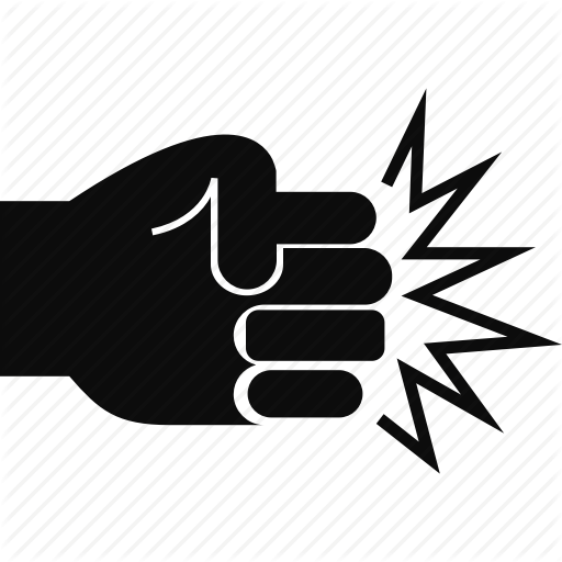 512x512 Assault, Hand, Hit, Punch Icon