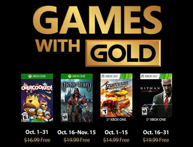 634x483 October's Games With Gold Include Overcooked And Hitman Blood