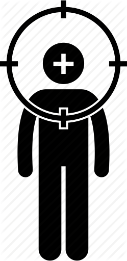 249x512 Assassination, Kill, Target, Victim Icon