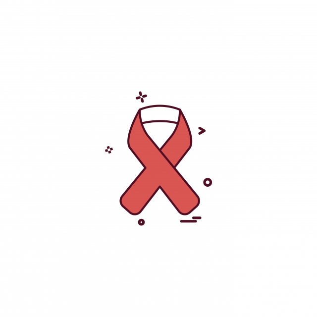 640x640 Aids Blood Disease Hiv Ribbon Icon Vector Desige, Blood, Disease