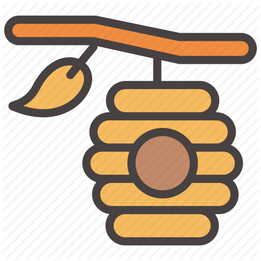 512x512 Autumn, Bee, Beehive, Fall, Hive Icon