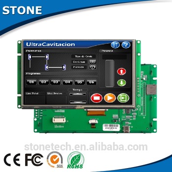 350x350 Gui Touch Icon Tft Monitor Inch With Full Hmi Display Solution