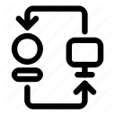 128x128 Human Machine Interface Icons