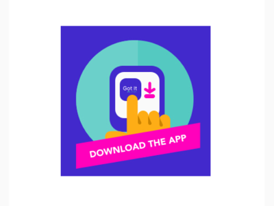 400x300 Download App Flat Icon