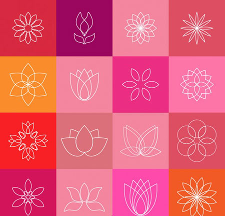 450x431 Vector Icon Hoa Sen, Hoa Sen