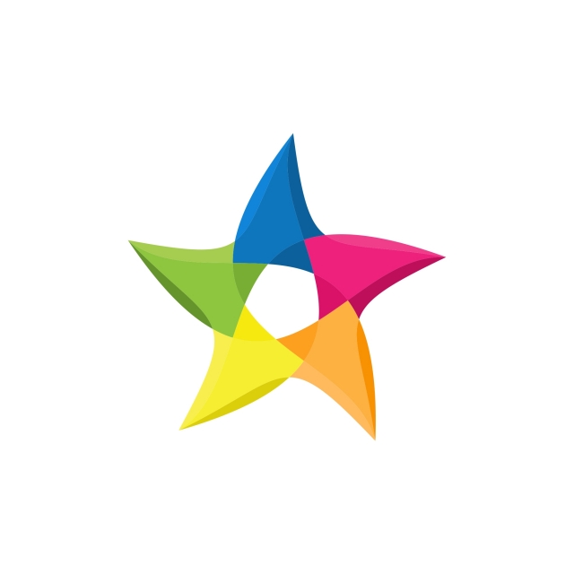 640x640 Hoa Vector, Sao Vector Png