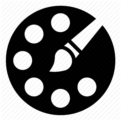 512x512 Brush, Color, Drawing, Hobby, Paint Icon