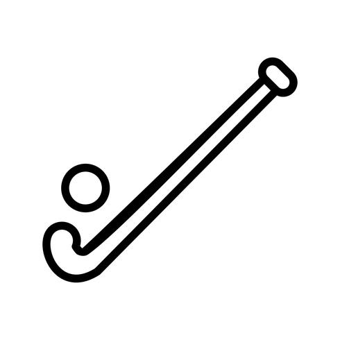 490x490 Hockey Icon Vector Illustration