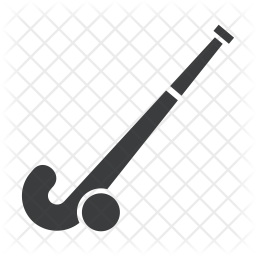 256x256 Hockey Icon Of Glyph Style