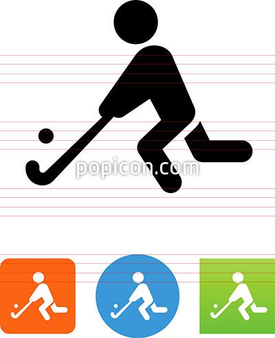 400x492 Field Hockey Icon