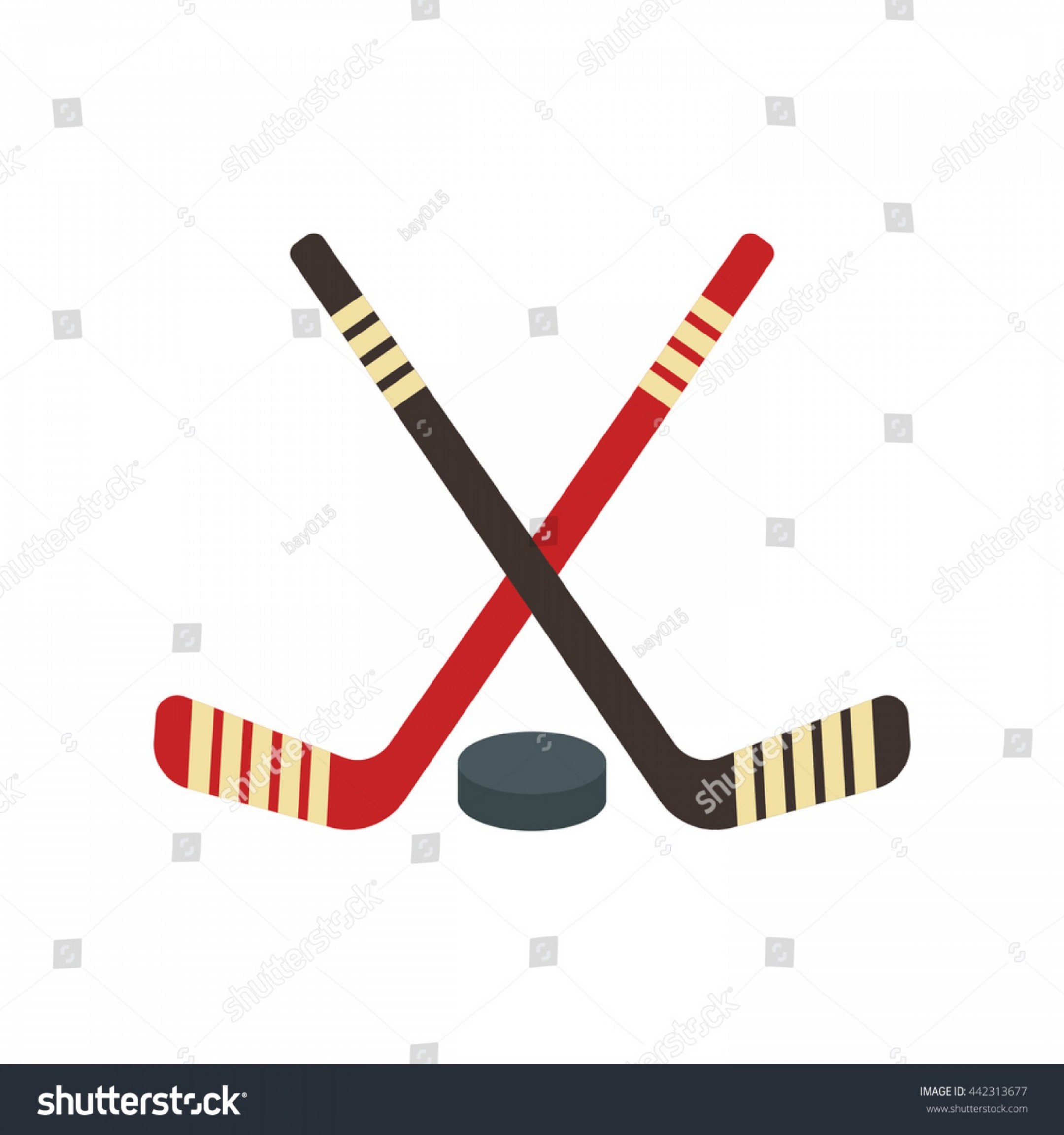 2160x2304 Vector Crossed Hockey Sticks Puck Icon Iniikim