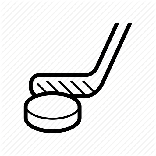 512x512 Equipment, Game, Hockey, Puck, Sport, Stick Icon