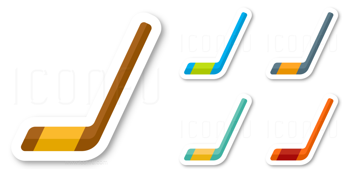 1200x600 Hockey Stick Icon