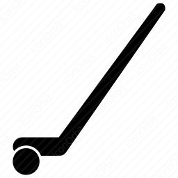 256x256 Hockey Stick Icon