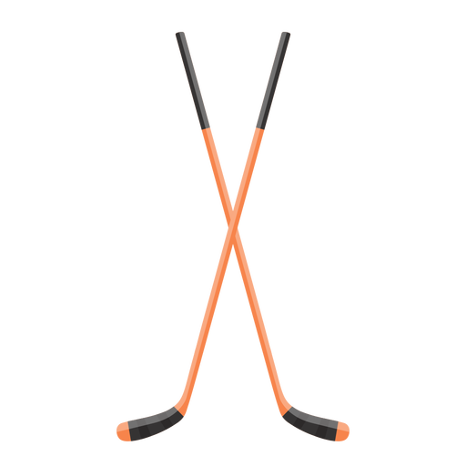 512x512 Crossed Hockey Sticks Icon