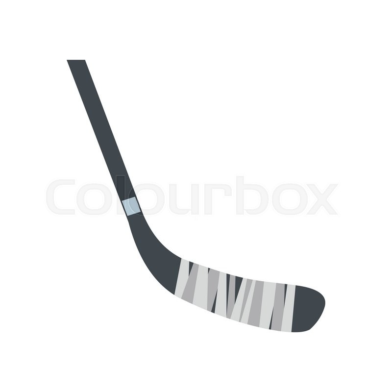 800x800 Hockey Stick Flat Icon Isolated On Stock Vector Colourbox