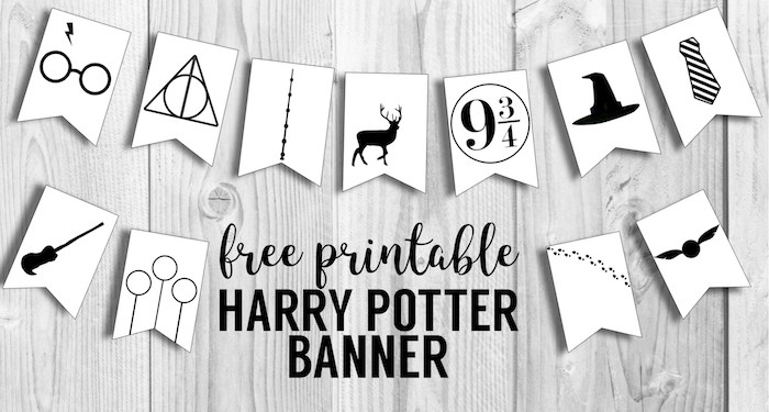 700x375 Harry Potter Banner Free Printable Decor