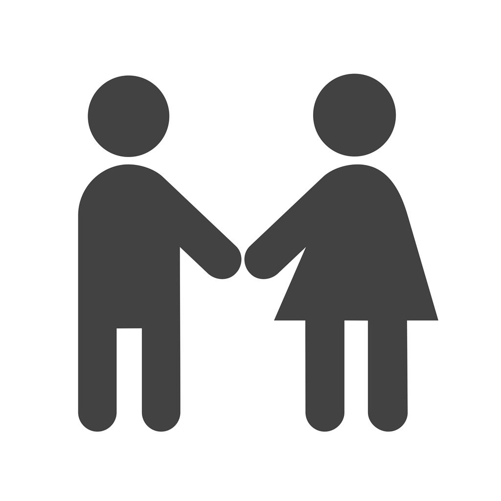 1024x1024 Holding Hands Glyph Icon