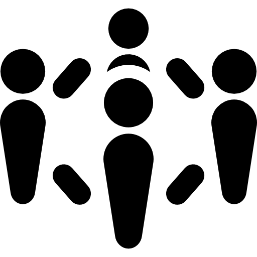 512x512 Holding Hands In A Circle Icons Free Download