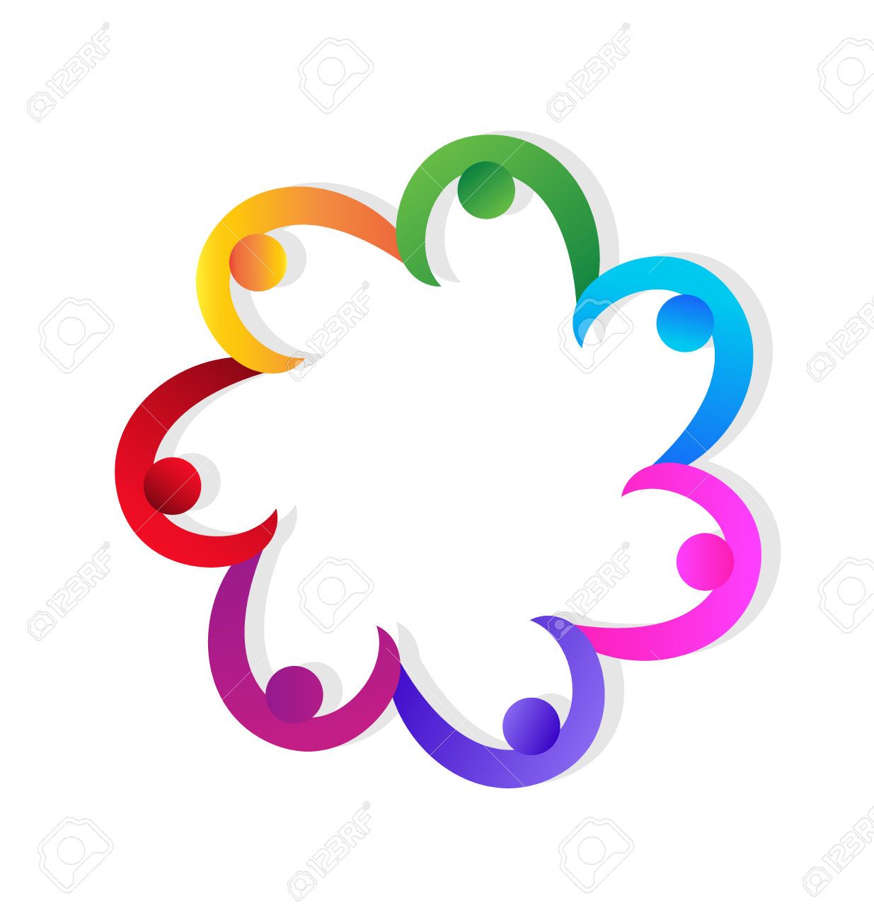 1235x1300 Stock Vector Teamwork People Logo Icon Id Business Card Icon