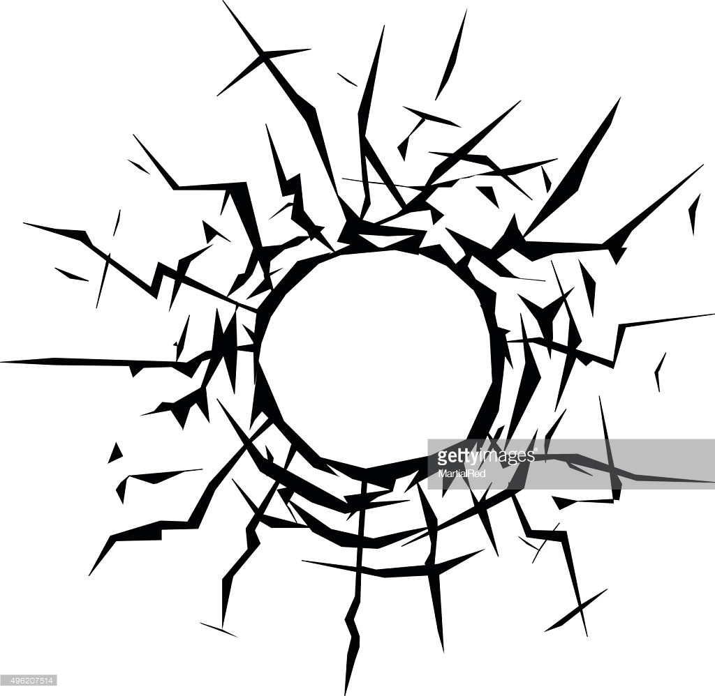 1024x998 Bullet Hole Icon