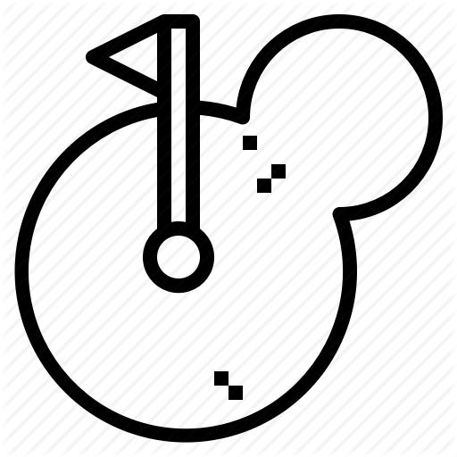 512x512 Flag, Golf, Green, Hole Icon