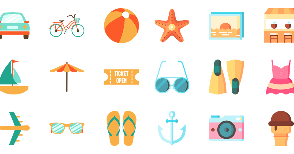 1004x525 Icon Freebie Pack Your Suitcase With The Most Popular Holiday
