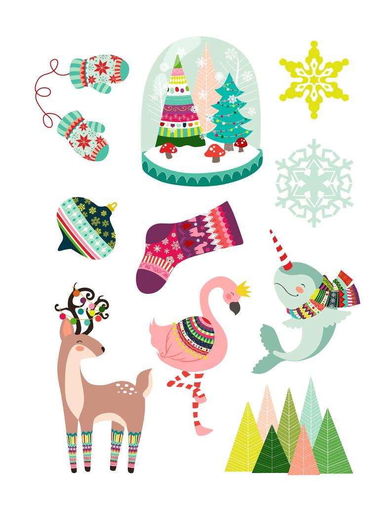 Hip Holiday Icon Pack Etsy 794x1028 Hip Holiday Icon Pack Etsy