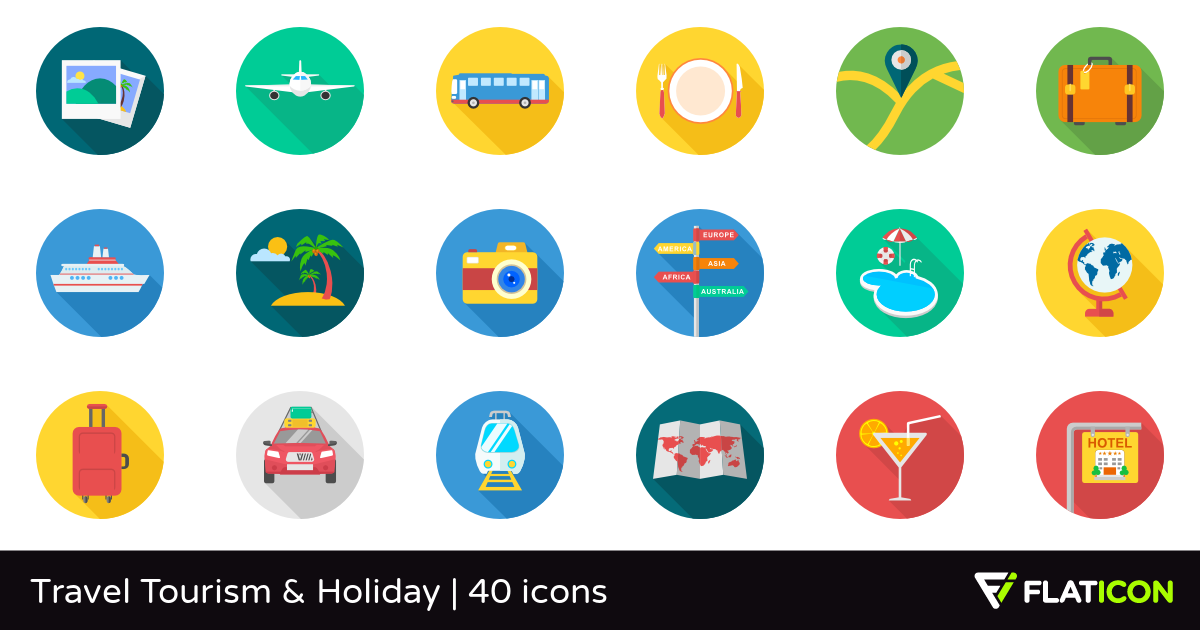 Travel Tourism Holiday Free Icons 1200x630 Travel Tourism Holiday Free Icons
